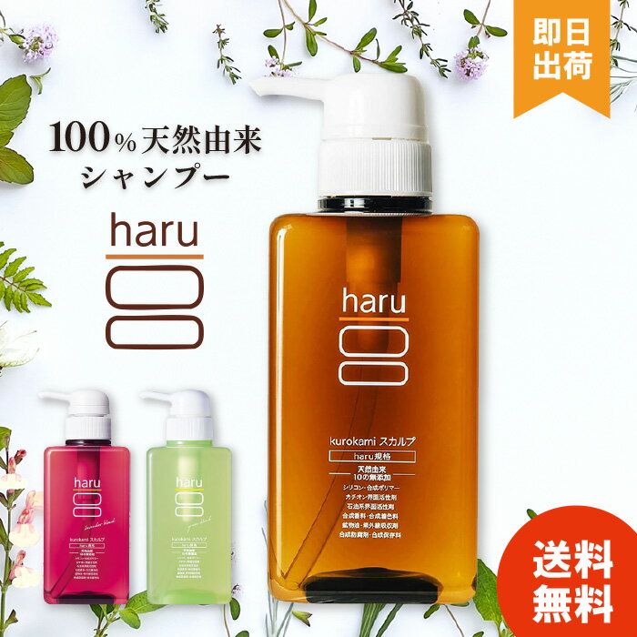 楽天市場】haru(ハル) haru kurokamiスカルプ 柑橘系 400mlの通販