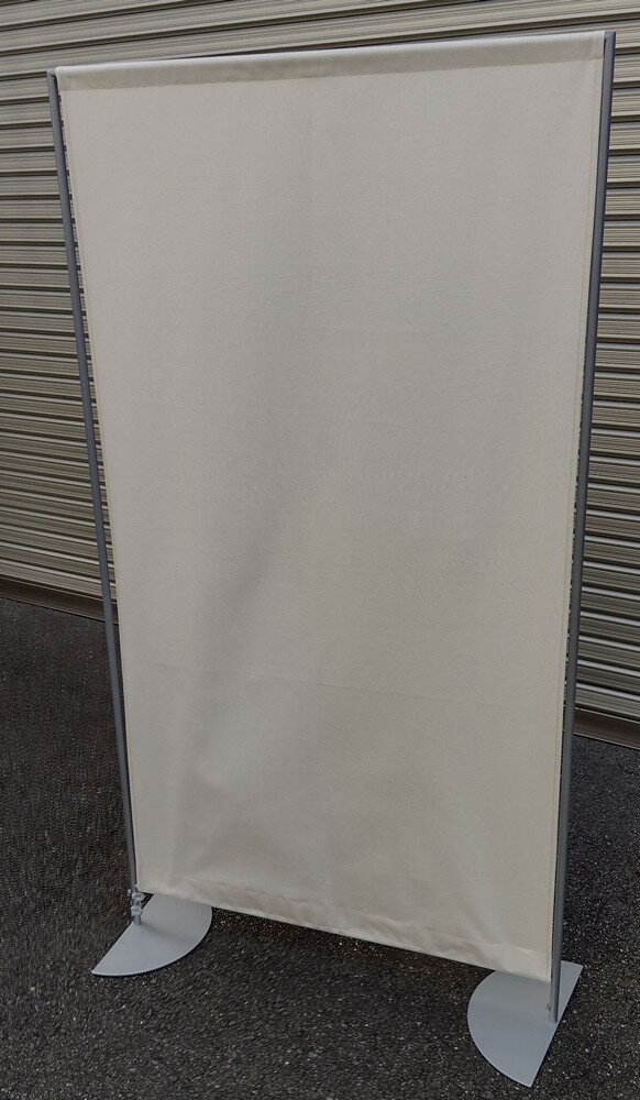 乐天商城 - 【在庫処分】 【新品】 コクヨ スクリーン 生成　クロス：コットン100％ W800,H1500,D300ミリ HF-CYP80WN