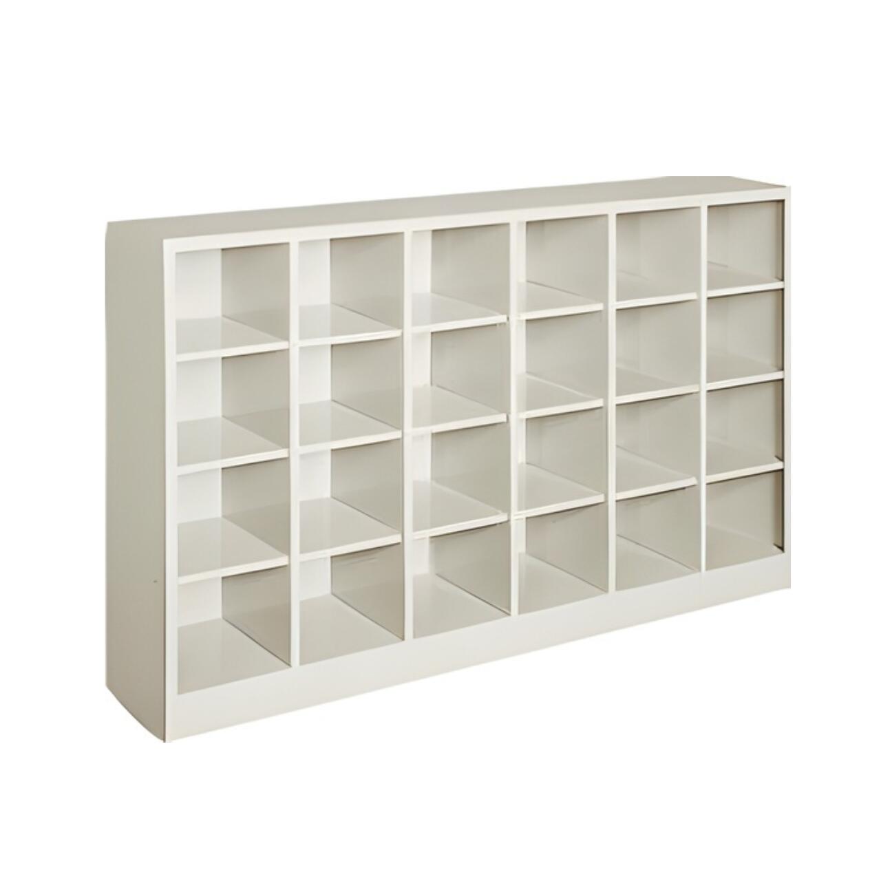 コクヨ KOKUYO シューズボックス オープンタイプ 扉なし 6列4段 SX-64F1N