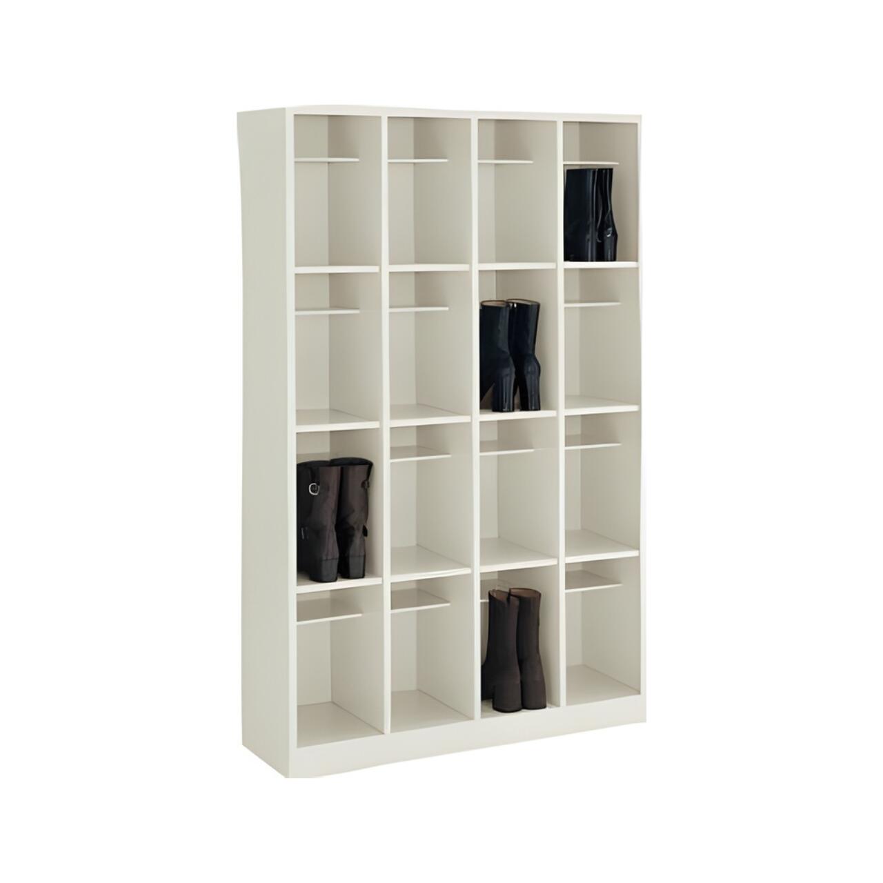 コクヨ KOKUYO シューズボックス 扉なし 中棚付 4列4段 長ぐつ ブーツ対応 W1002×D330×H1590ミリ SX-N44TF1