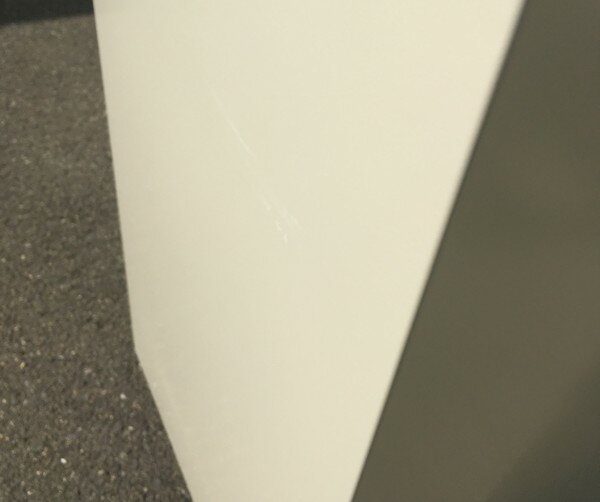 【わけあり アウトレット(訳あり)】【運送事故品】ファイリングキャビネット A4-4段(エルグレー色) 【送料無料】 [3]