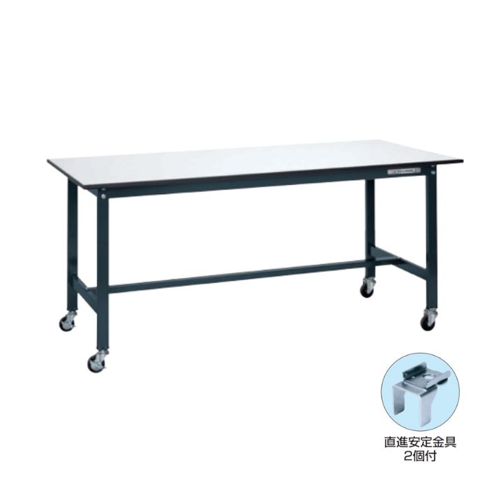 サカエ SAKAE 軽量作業台 SELタイプ キャスター付き 均等耐荷重150kg W1800×D750×H810mm SEL-1875PR