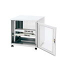 UCHIDA 内田洋行 ウチダ LAN用ワゴン DNシリーズ EIA規格19インチラック W600×D600×H600ミリ 5-200-0009 【送料無料】