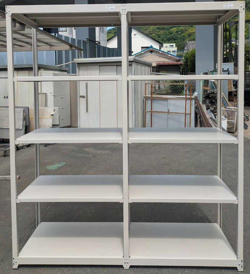 乐天商城 - 【中古】 コクヨ　軽量ボルトレスラック　H2110,W1840,D600ミリ天地5段　耐荷重150kg/段（部材お届け） MI-7325N