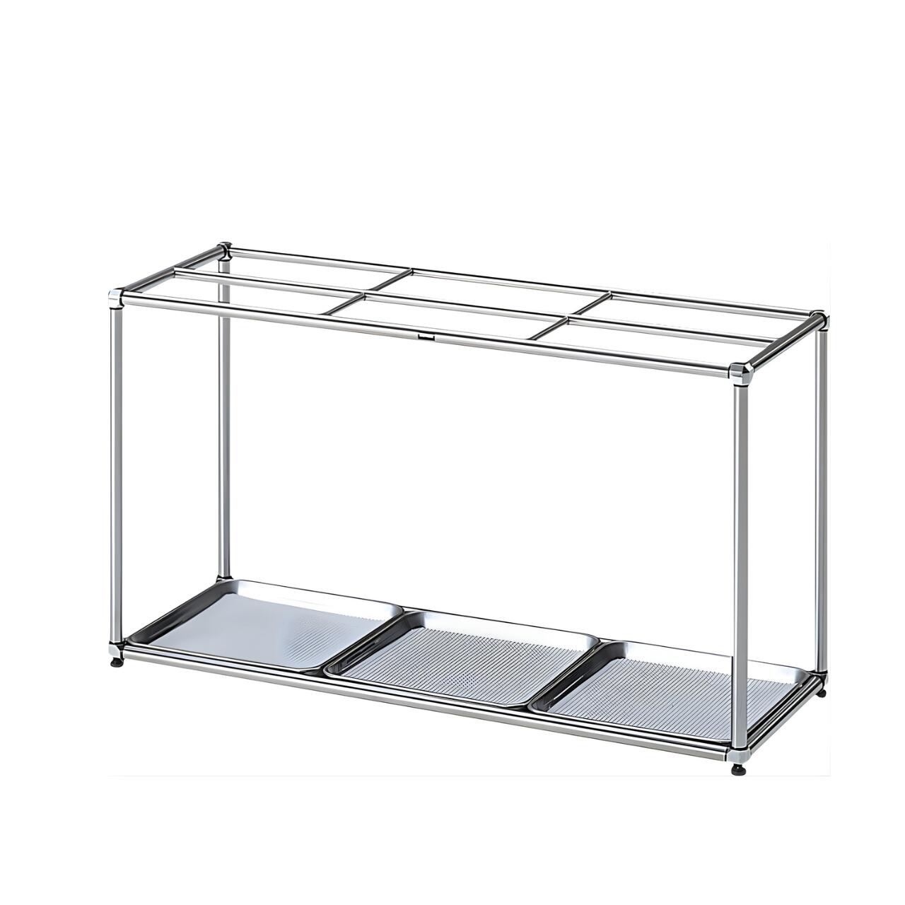 �����ι� ������ UCHIDA ��Ω�� �����ץ󥿥��� ���ƥ�쥹�� 48���� S-20�� W852��D300��H480mm 1-357-3120