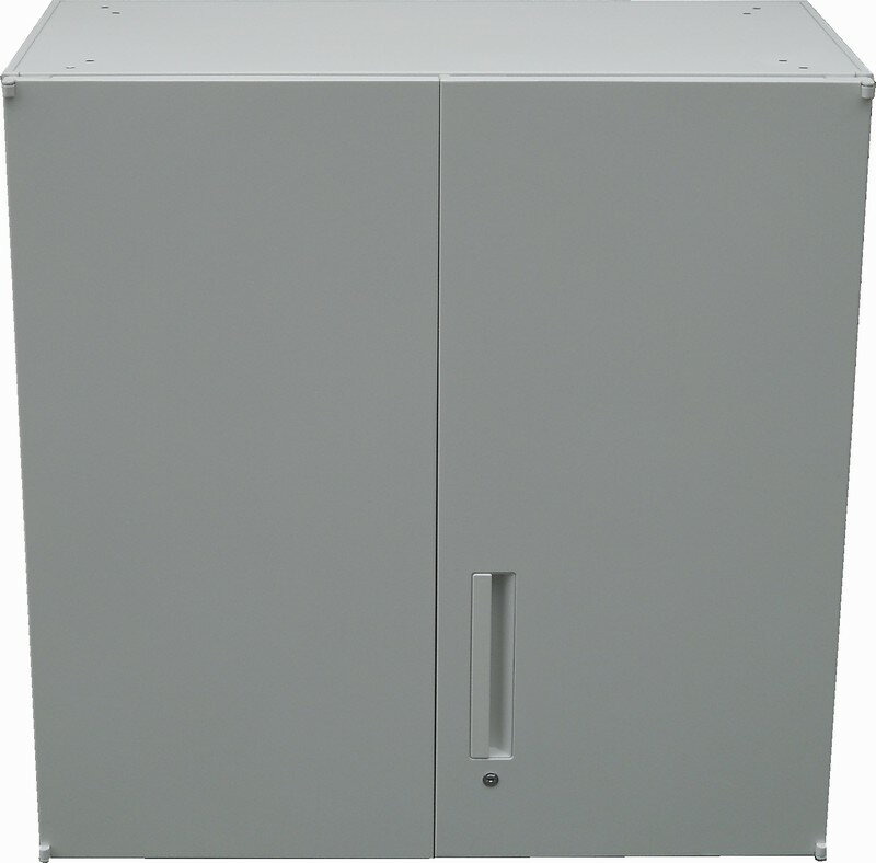 Rakuten - 【わけあり　アウトレット（訳あり）】 両開き書庫H900ミリ T−09U（上置き）オフホワイト色 5-820-5102