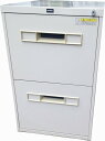 【中古】 内田洋行 B4・2段キャビネットH700ミリ 鍵1本付き【送料無料】