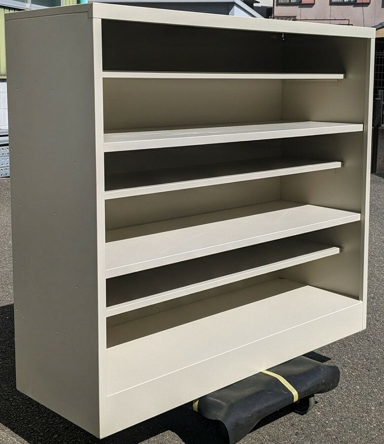 【中古】 生興 12人用シューズボックス 中棚付 3段タイプ W1000×D350×H910mm SBN-3 [2]
