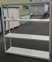 【中古】 ボルトレスラック中軽量棚(200kg/段) オカムラH2105,W1840,D450ミリ 天地4段組立が簡単なボルトレスタイプです。【個人宅へのお届け...