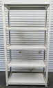 【中古】 コクヨ 中軽量ボルトレスラック H1800,W940,D450ミリ 天地5段【中古】耐荷重200kg/段(部材お届け)【個人宅へのお届け不可商品です。...