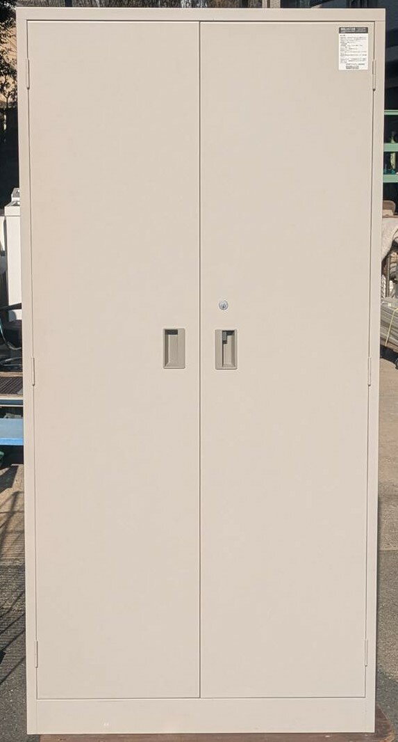Rakuten - 【中古】 コクヨ 両開き書庫 鍵2本付き ナチュラルグレー色 W880×D380×H1790mm S-360F1N