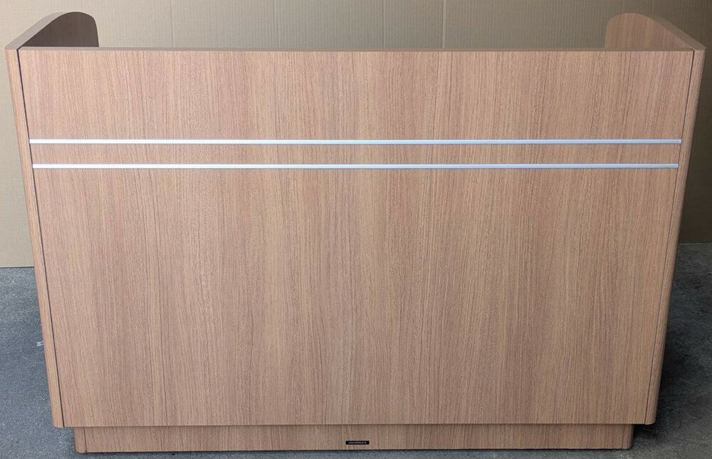 乐天商城 - 【中古】 オカムラ　昇降式　演台　W1200,D600ミリ　天板高さ720～1000ミリ