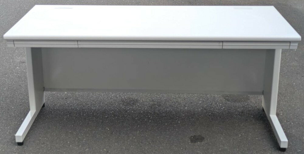 樂天商城 - 【中古】 プラス　リードシリーズ　 平デスク（平机） W1600,D700,H700ミリ ホワイト 平167
