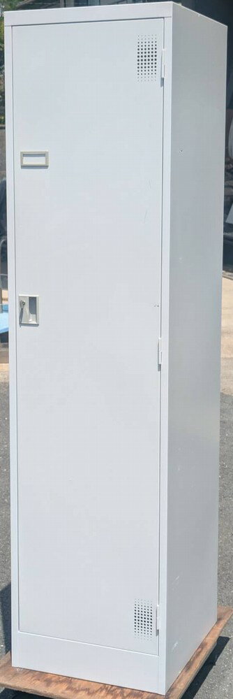 乐天商城 - 【中古】 豊国工業 1人用ロッカー 鍵1本付き W455×D515×H1790mm TLK-S1