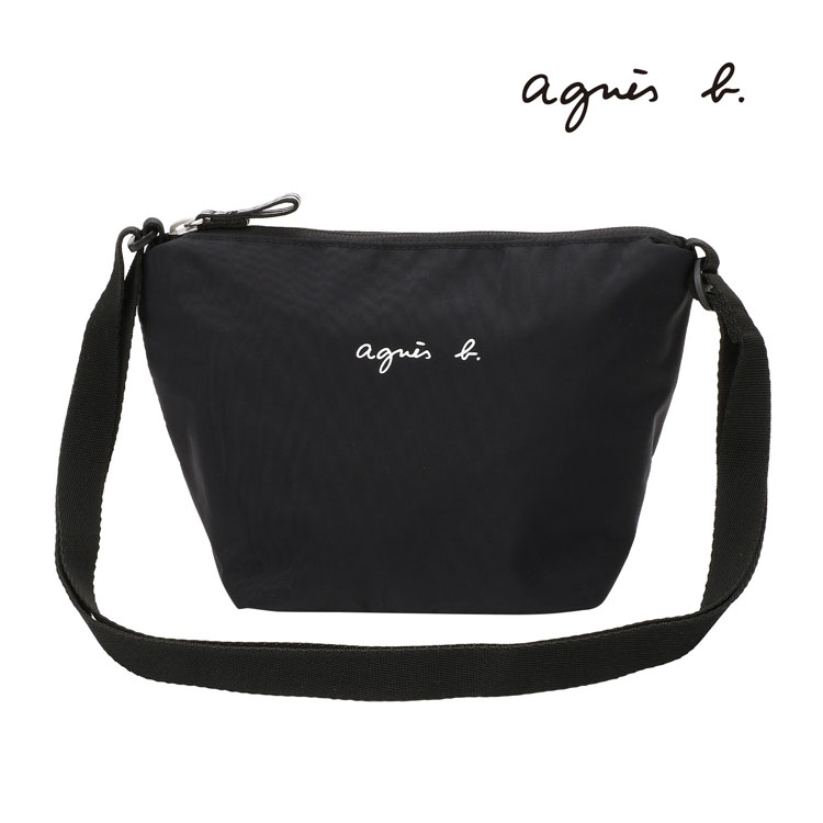 【店内全品ポイント2倍】 アニエスベー agnesb サコッシュ バッグ カバン GL11 E POCHETTE ナイロン ブランド 軽量 ミニ ペットボトル マチ 斜めがけ ブランド おしゃれ かわいい 小さめ 大人 …