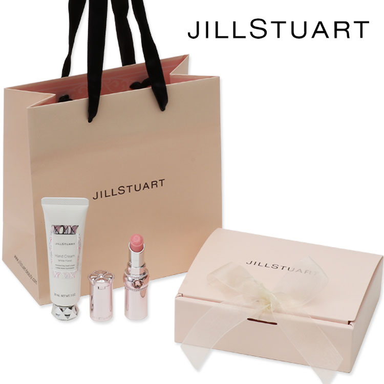 ジルスチュアート コスメ ジルスチュアート JILLSTUART ギフトセット ハンドクリーム リップ リップセラム リップスティック コスメセット リップバーム スキンケア 保湿 高級 ブランド 大人 ギフト プレゼント レディース 女性 ホワイトフローラル