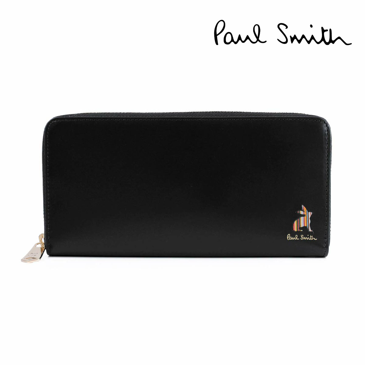 ポール・スミス 革長財布 メンズ ポールスミス Paul Smith 長財布 メンズ ラウンドファスナー PSC166 マーケトリーストライプラビット レザー メンズ 牛革 本革 大容量 大人可愛い 小銭入れ ブランド おしゃれ ギフト プレゼント 誕生日 コンパクト 軽量 高級感 873734 P166