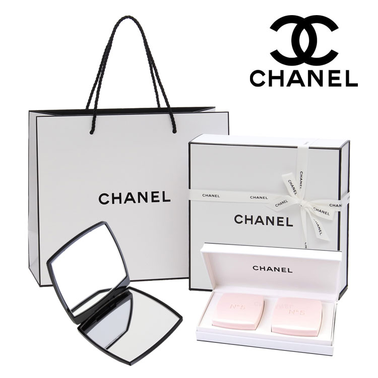 コンパクトミラー ハイブランド シャネル CHANEL ギフトセット レディース N°5 サボン ナンバー5 ミラー 石鹸 サヴォン ロー オードゥ トワレット ソープ コスメ スキンケアセット 鏡 美容 美白 鏡 コンパクトミラー 化粧品 高級 ブランド ギフト プレゼント