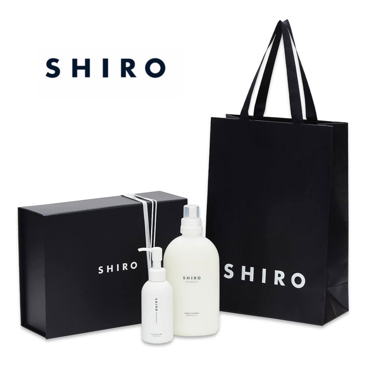 SHIROを男性にプレゼント！スキンケアやフレグランスなど、おすすめを教えてください。