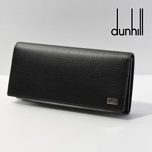 ダンヒル dunhill 財布 19F2910AV 001R 長財布 2つ折り メンズ ギフト ブランド プレゼント かぶせ長財布 ブランド財布 レザーウォレット 本革 革 レザー 大容量 軽い 薄い