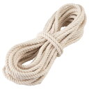 メーカー直販★あす楽【PowerRope綿ロープ5mmx10m 】/3980円以上で送料無料/紺屋商事綿ロープ 3つ打ち 天然素材/マクラメ ガーデニング 縄跳...
