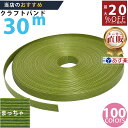 楽天No.1選べる100色】しなやか紙バンド高品質30m抹茶12本取 紺屋商事製/製造直販だからしっかり製品保証付き/優しい手触りクラフトバンド/使ったら止まら...