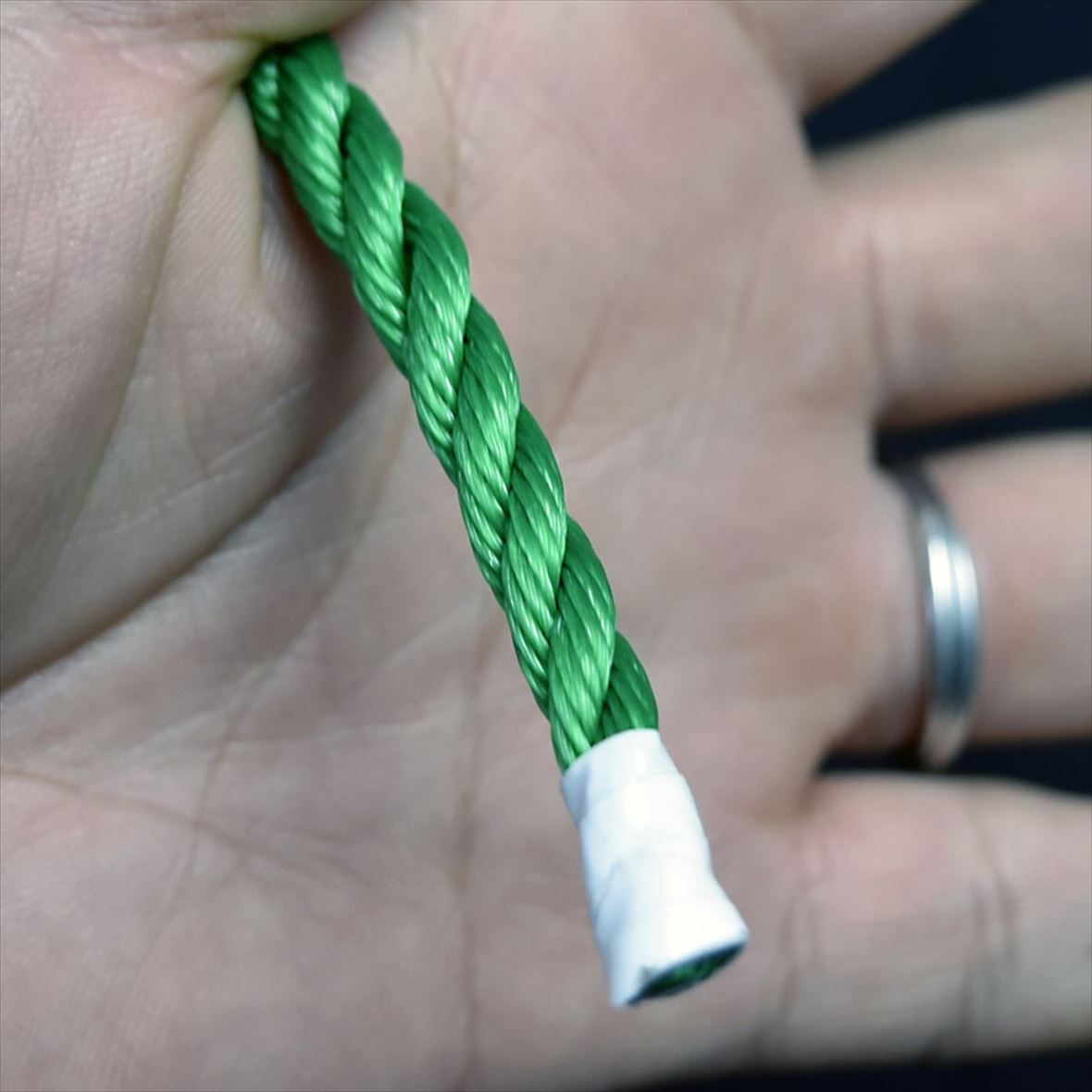 ロープ PE（ポリエチレン）ロープ緑
