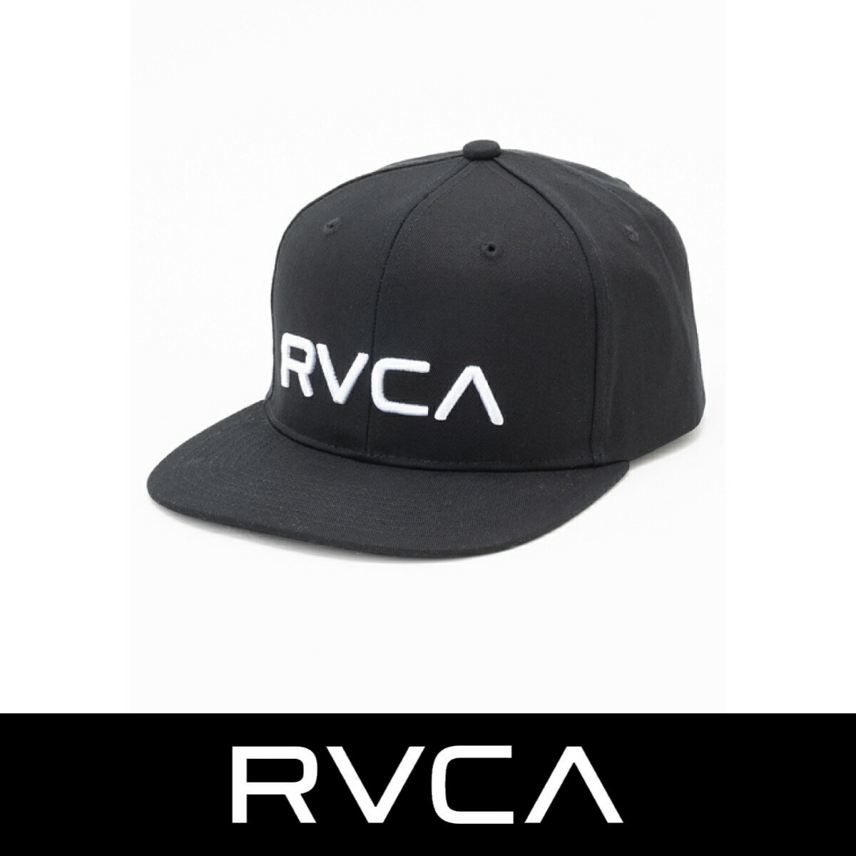 RVCA (ルーカ） RVCA TWILL SNAPBACK キャップ【2023年秋冬モデル】2Color