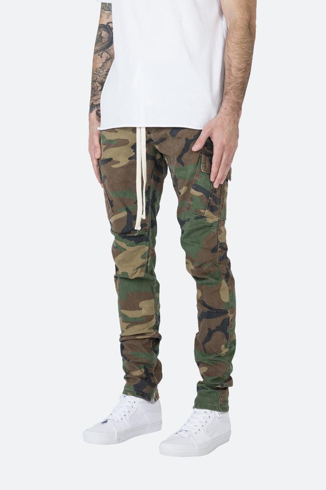 mnml ミニマル mnml Cargo Drawcord Pants CAMO