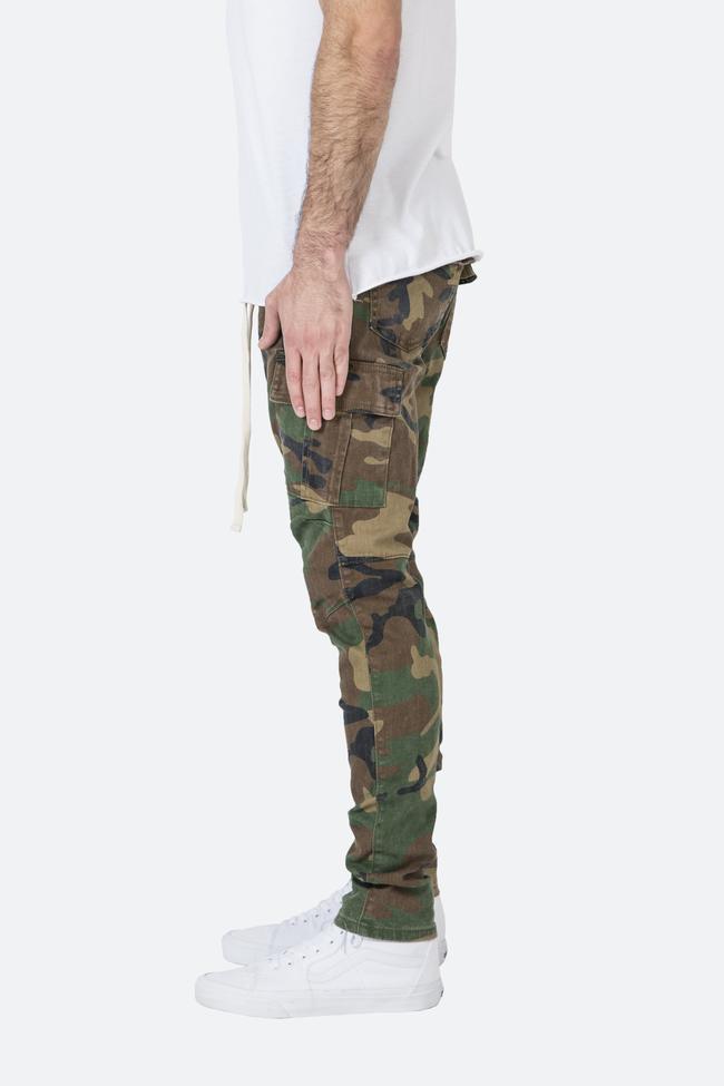 mnml ミニマル mnml Cargo Drawcord Pants CAMO