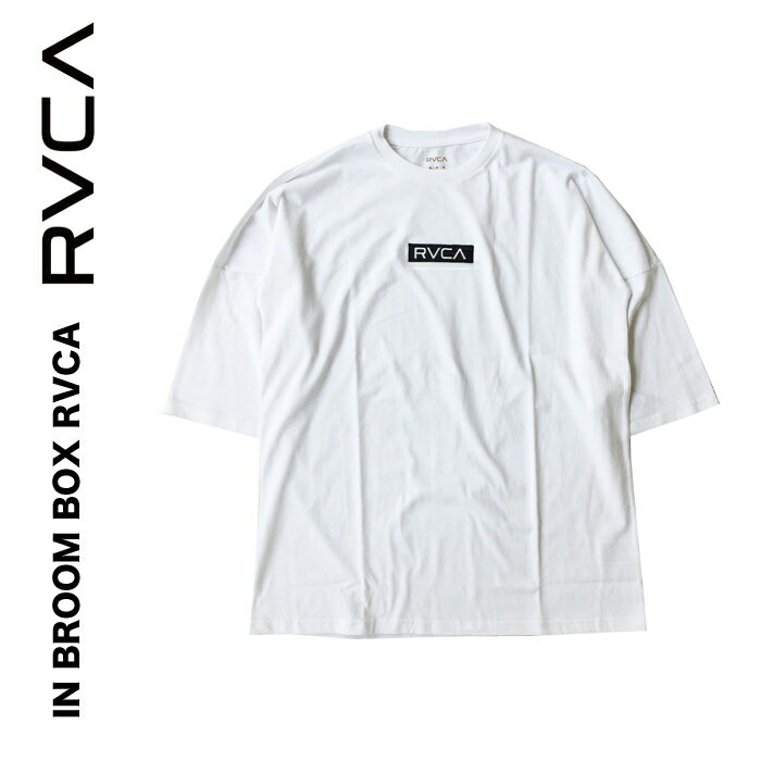 RVCA IN BROOM BOX RVCA SS BA041218 WHT