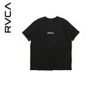 RVCA RVCA STANDARD BOX RVCA SS TEE[J STANDARD BOX RVCA  TEE BLK