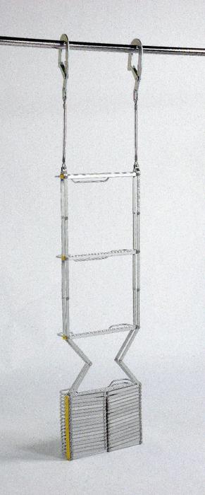 【送料無料】ORIRO アルミ製 避難はしご 8型　 【2−3階用】