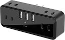 【MSCIEN】コンセント usb 電源タップ タップ 急速充電 Mscien 直挿しタップ 雷ガード 6AC+3USB type-c 壁挿し 雷サージ おしゃ...