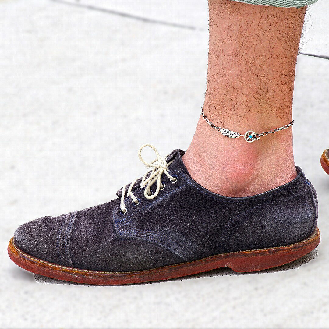 BLESS楽天市場店の【公式エムズコレクション】【直営店】【M's Collection】INTELLECTUAL FEATHER MEDISON WHEEL CHAIN ANKLET & BRACELET｜アングル3