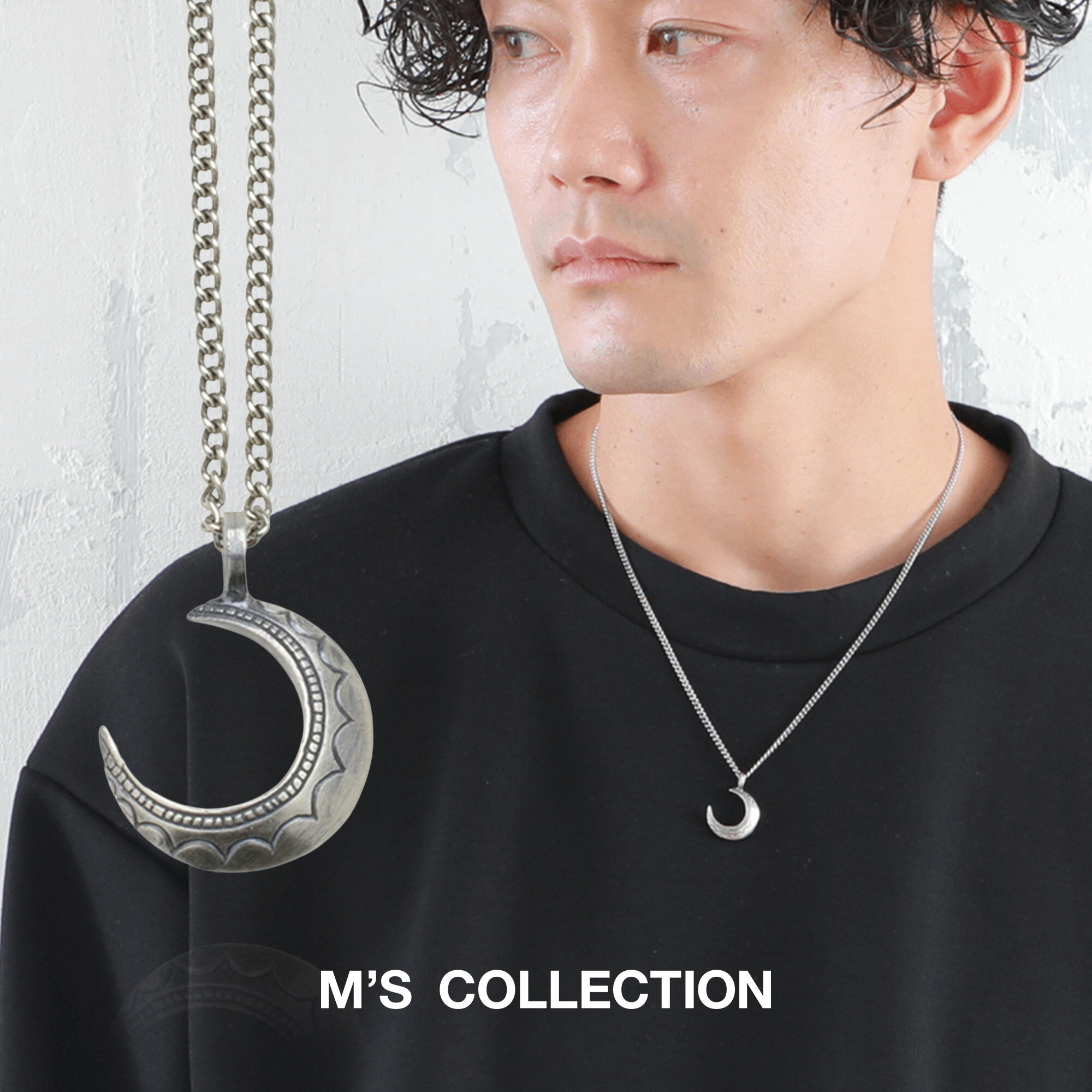 樂天商城 - 【公式エムズコレクション】【直営店】【M's Collection】TAROT NO.18 MOON PENDANT