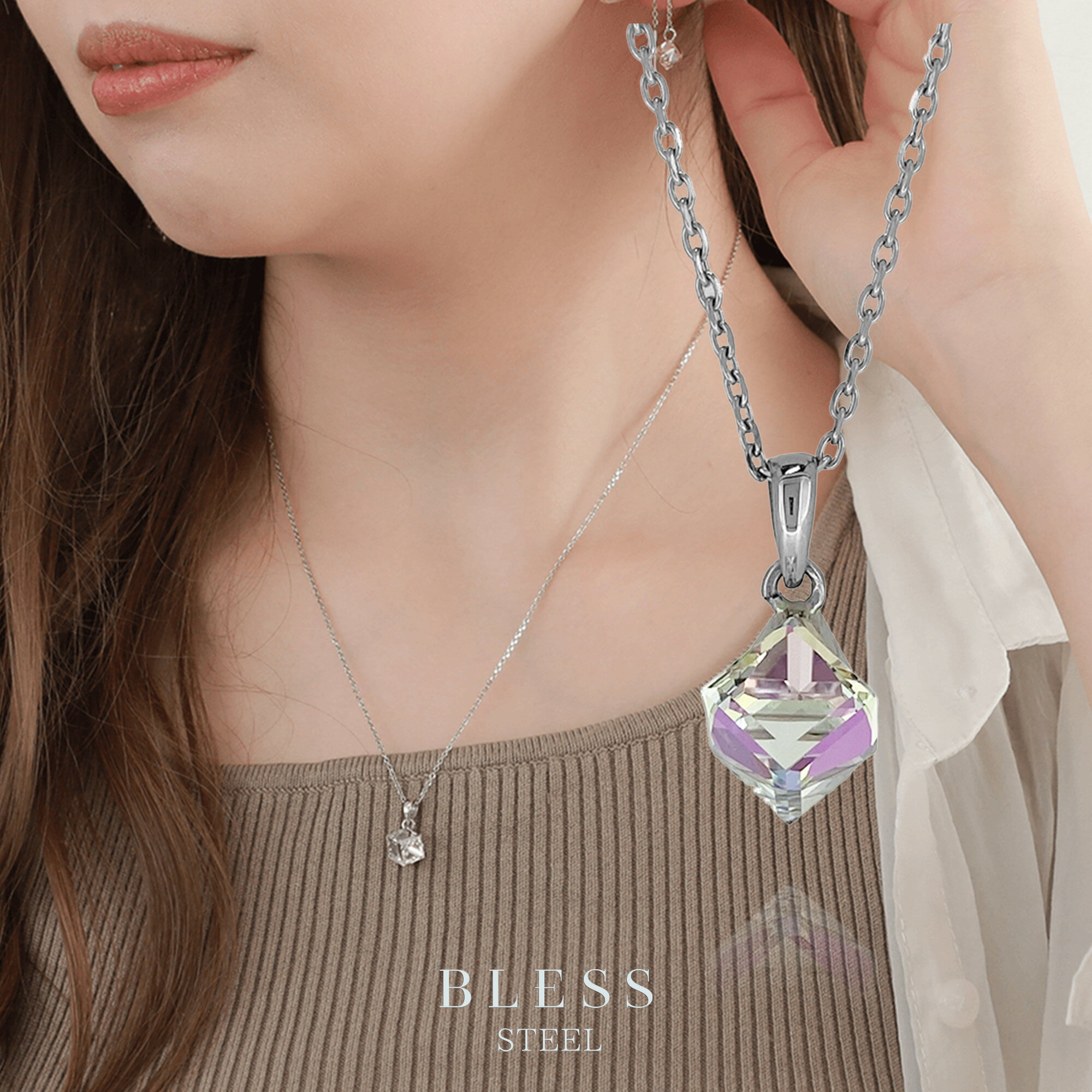 楽天市場】bless アクセサリー ネックレスの通販