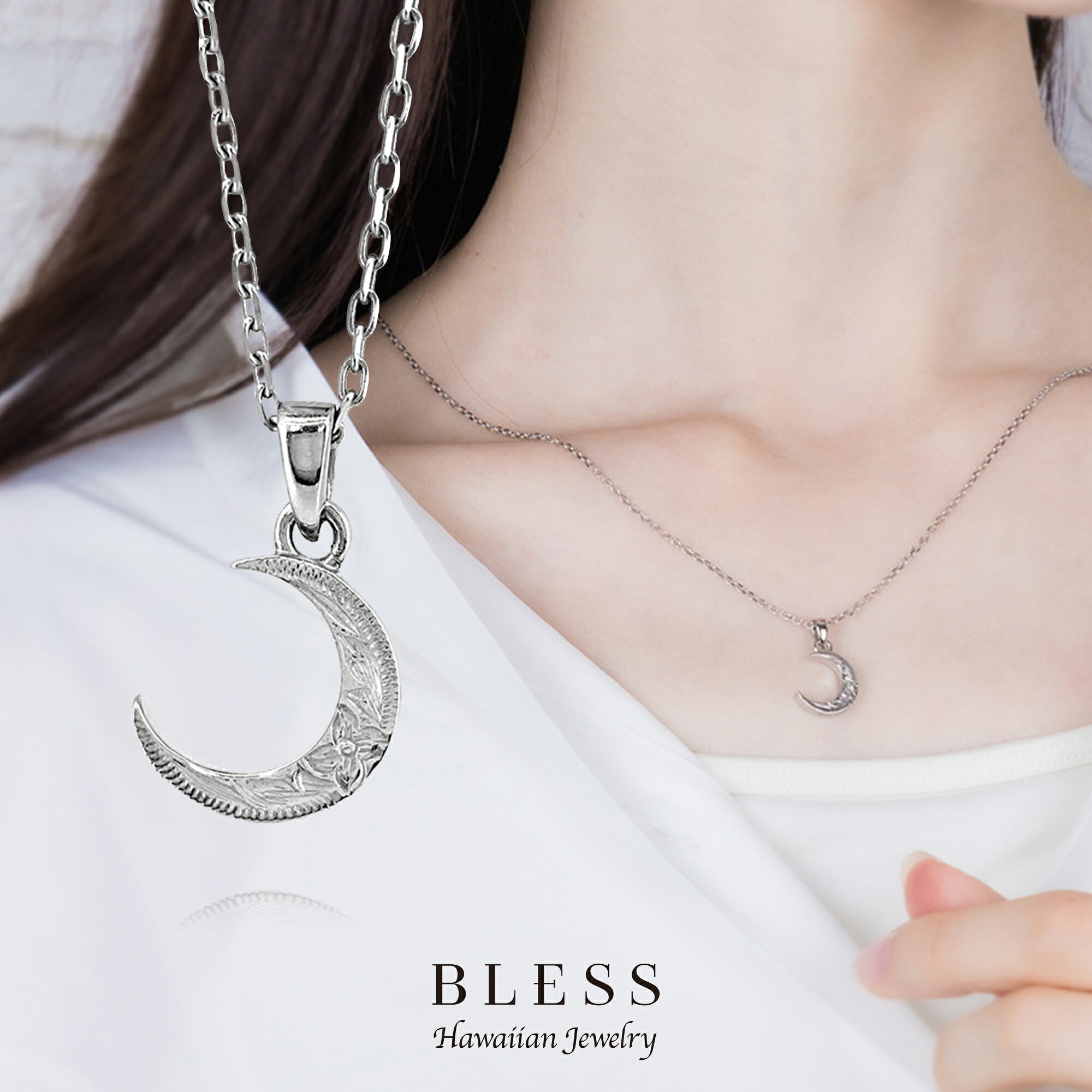 ハワイアンジュエリーネックレス【ステンレス ネックレス メンズ レディース BLESS ブレス ハワイアンジュエリー】