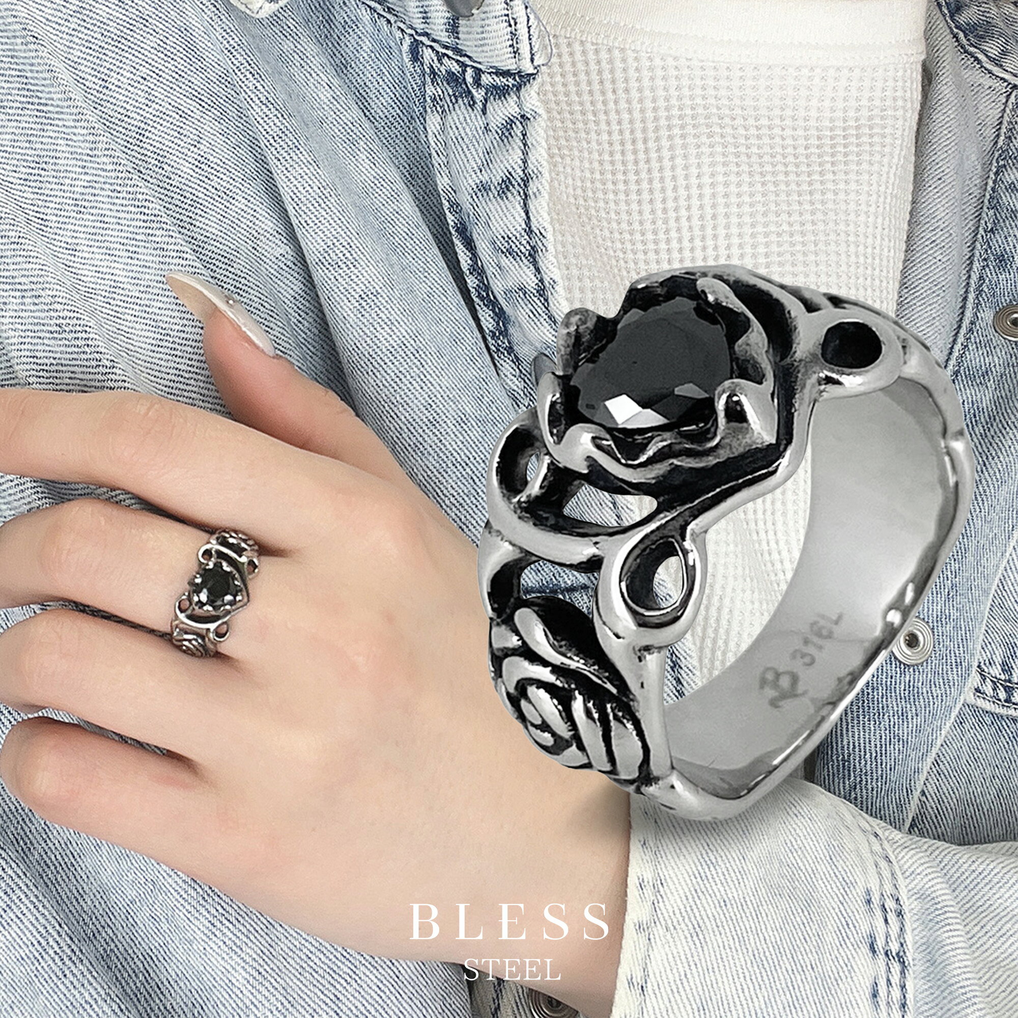 楽天市場】love & hate リング（ジュエリー・アクセサリー）の通販