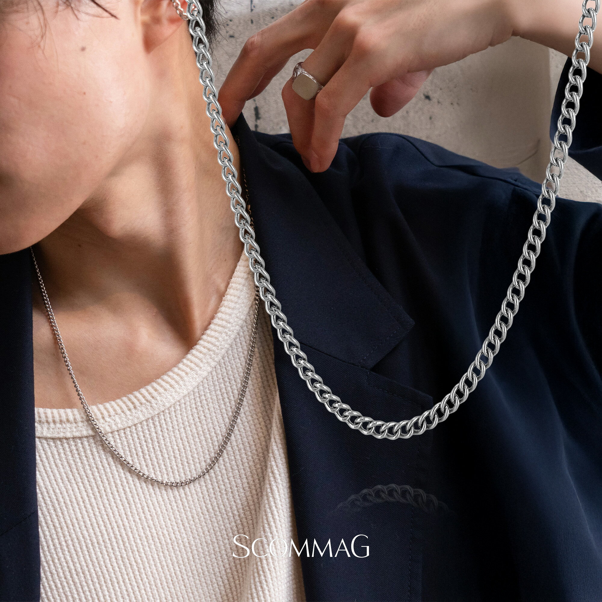 Rakuten - チェーン【ステンレス チェーン メンズ レディース SCOMMAG エスカマジー】