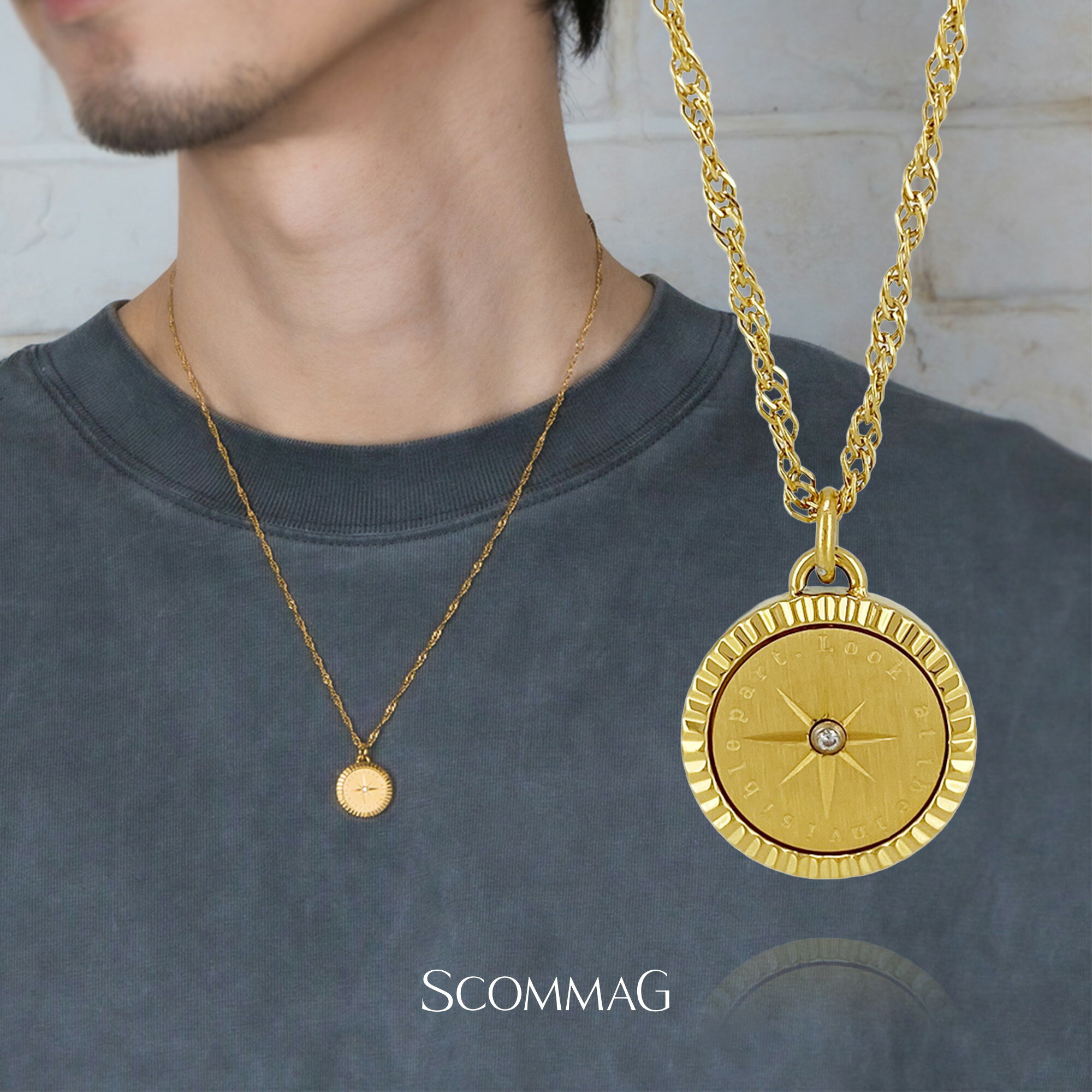 楽天市場】エスカマジー scommag（カラーゴールド）（ジュエリー