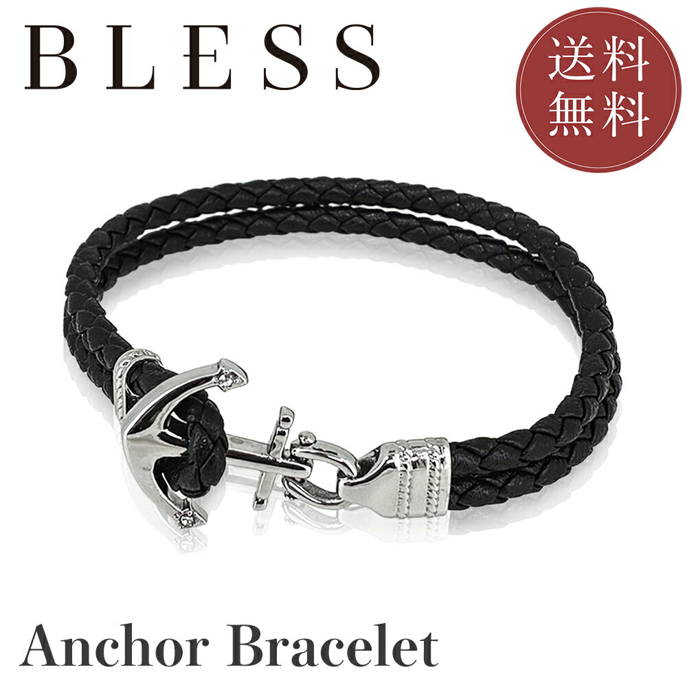 樂天商城 - アンカーブレスレット(L)【ステンレス ブレスレット メンズ BLESS ブレス】