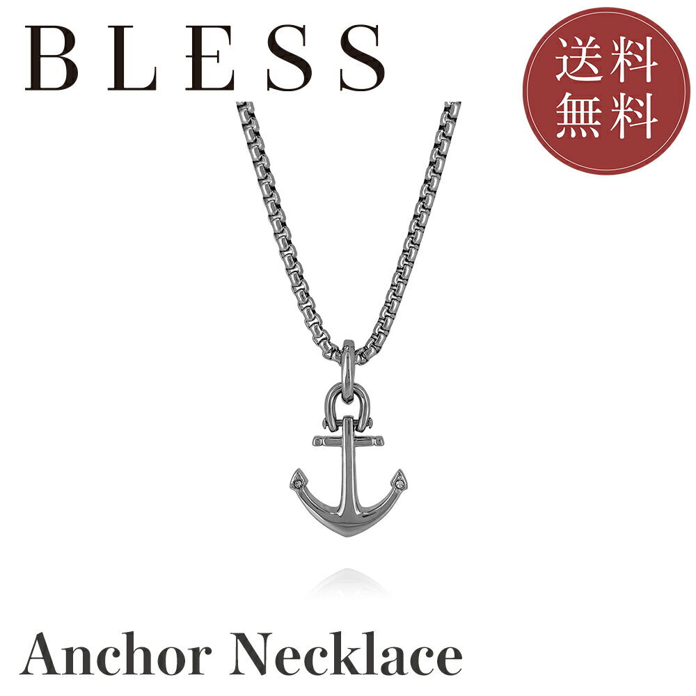 アンカーネックレス【ステンレス ネックレス メンズ BLESS ブレス】