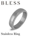 リング【ステンレス リング レディース メンズ ペア BLESS ブレス】
