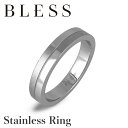 リング【ステンレス リング レディース メンズ ペア BLESS ブレス】