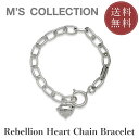 【1,000円OFFクーポン!】【公式エムズコレクション】【直営店】【M's Collection】【SENSE2019年8月号掲載】OFF THE WALL REBELLION HEART CHAIN BRACELET(4)