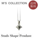 【公式エムズコレクション】【直営店】【M's Collection】TRIPLE X STUDS SHAPE PENDANT(4)