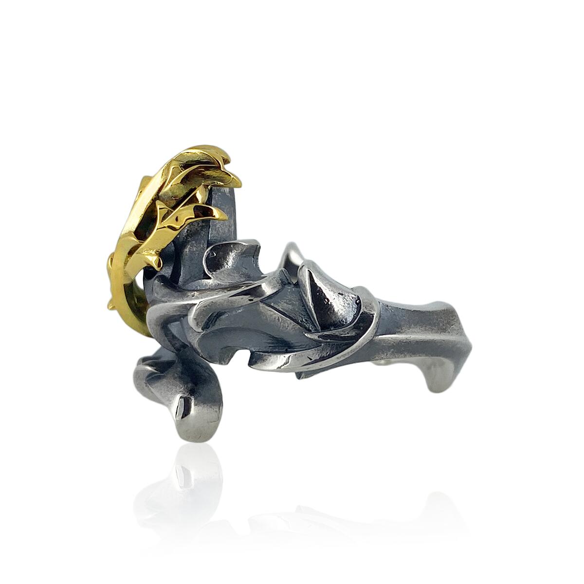 【公式エムズコレクション】【直営店】【M's Collection】THORN HEART RING K10YG ...