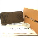 【中古】美品 LOUISVUITTON ルイヴィトン モノグラム ジャイアント リバース ジッピー ウォレット 長財布 a3041
