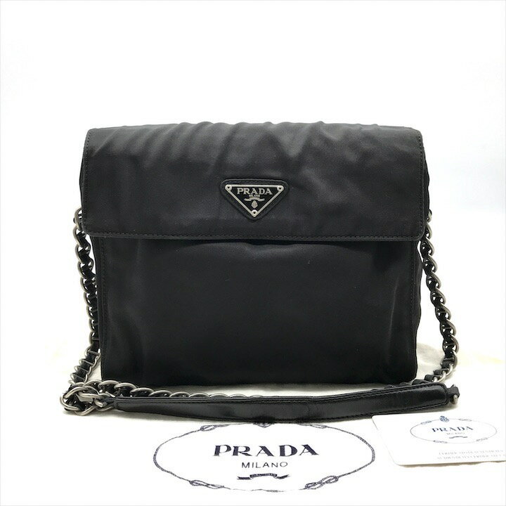 楽天市場】prada プラダ ナイロン チェーン ショルダーバッグの通販 楽天市場】prada プラダ ナイロン チェーン ショルダーバッグの通販